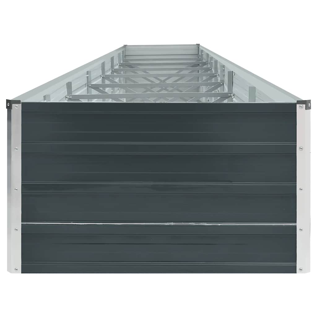 Galvanised Steel Raised Garden Bed 600x80cm | Simpledeals
