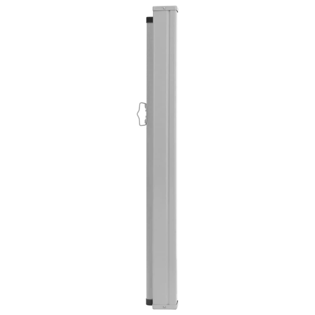 Patio Retractable Side Awning 100x500 cm Black