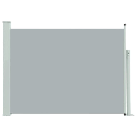 Patio Retractable Side Awning,  Grey