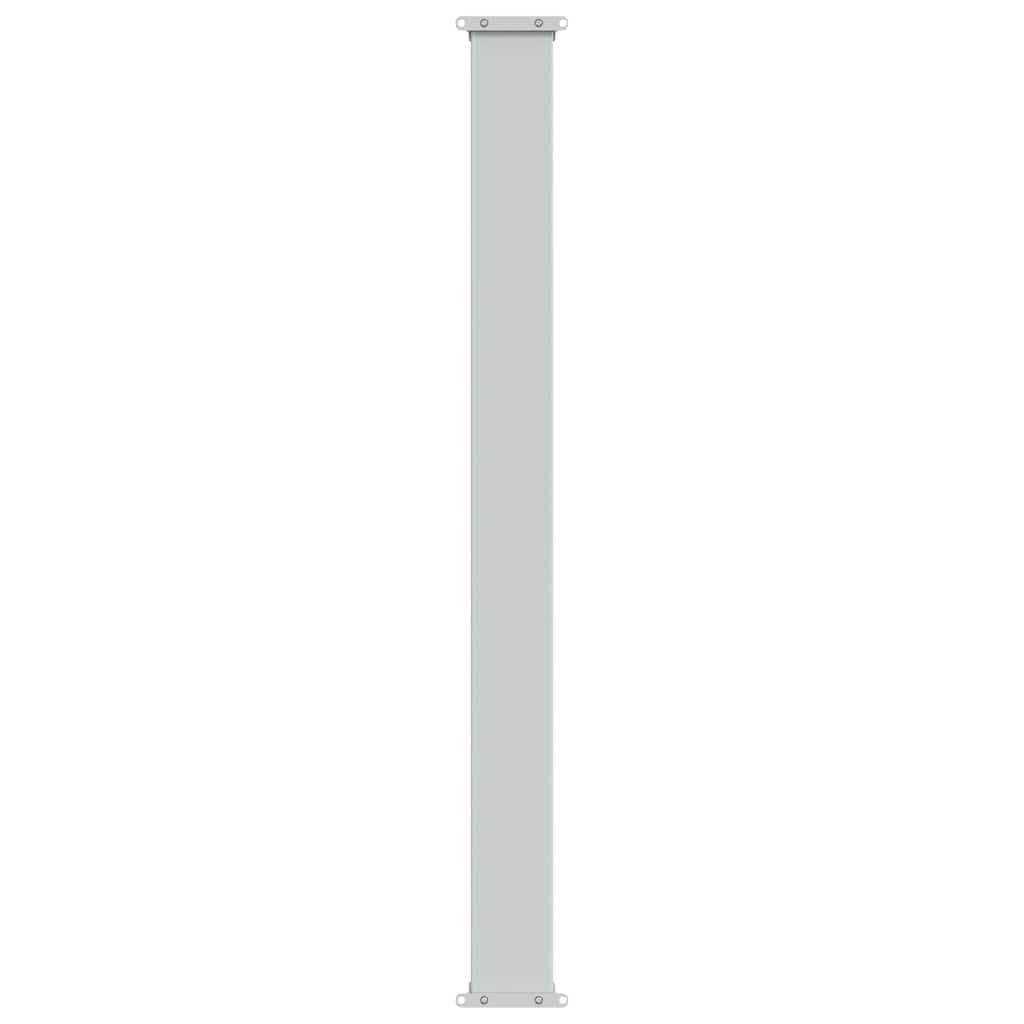 Patio Retractable Side Awning, Grey | Grey colour