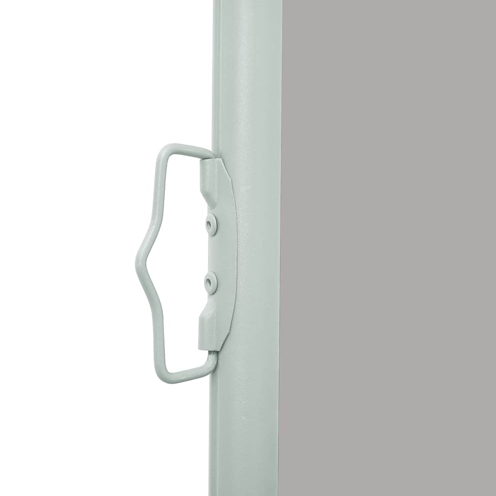 Patio Retractable Side Awning Grey - Grey colour