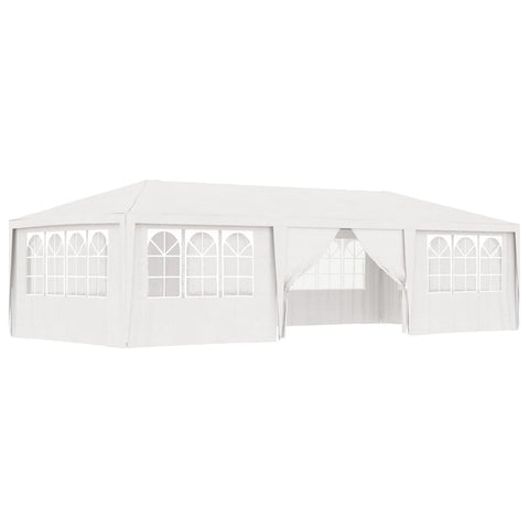 Professional Party Tent with Side Walls White
