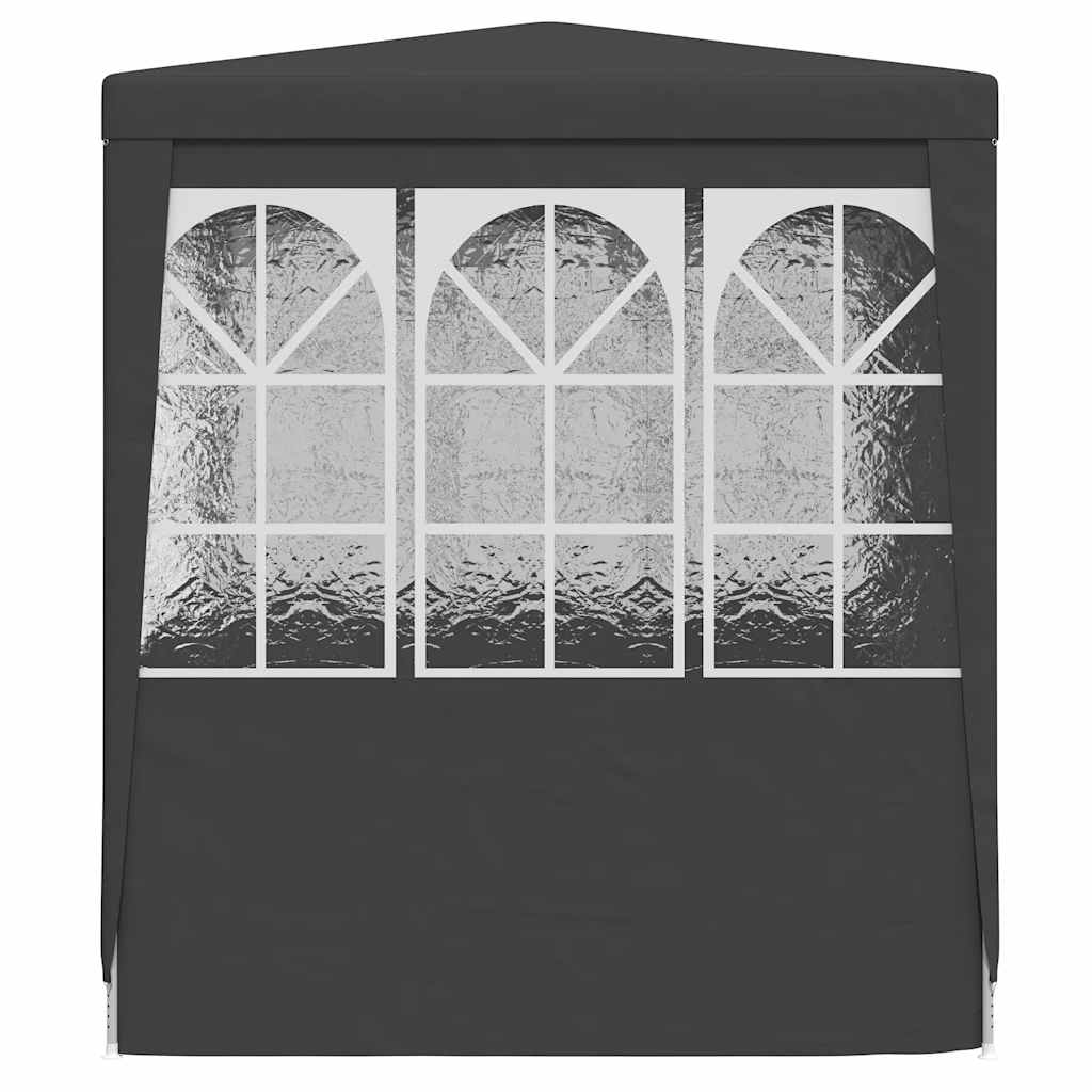 2x2m Party Gazebo Tent Side Walls Anthracite | Simpledeals