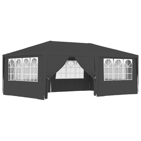 Professional Party Tent with Side Walls 4x6 m Anthracite
