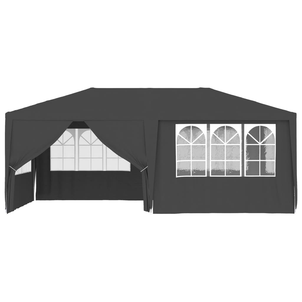 Professional Party Tent with Side Walls 4x6 m Anthracite