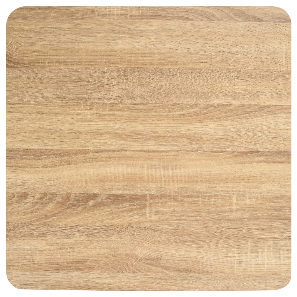 Bistro Table 60x60cm MDF Light Brown | Simpledeals