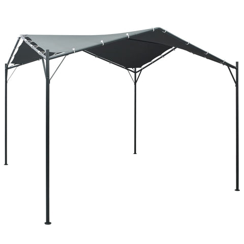 Gazebo Pavilion Tent Canopy Steel Anthracite