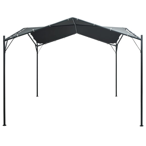 Gazebo Pavilion Tent Canopy Steel Anthracite