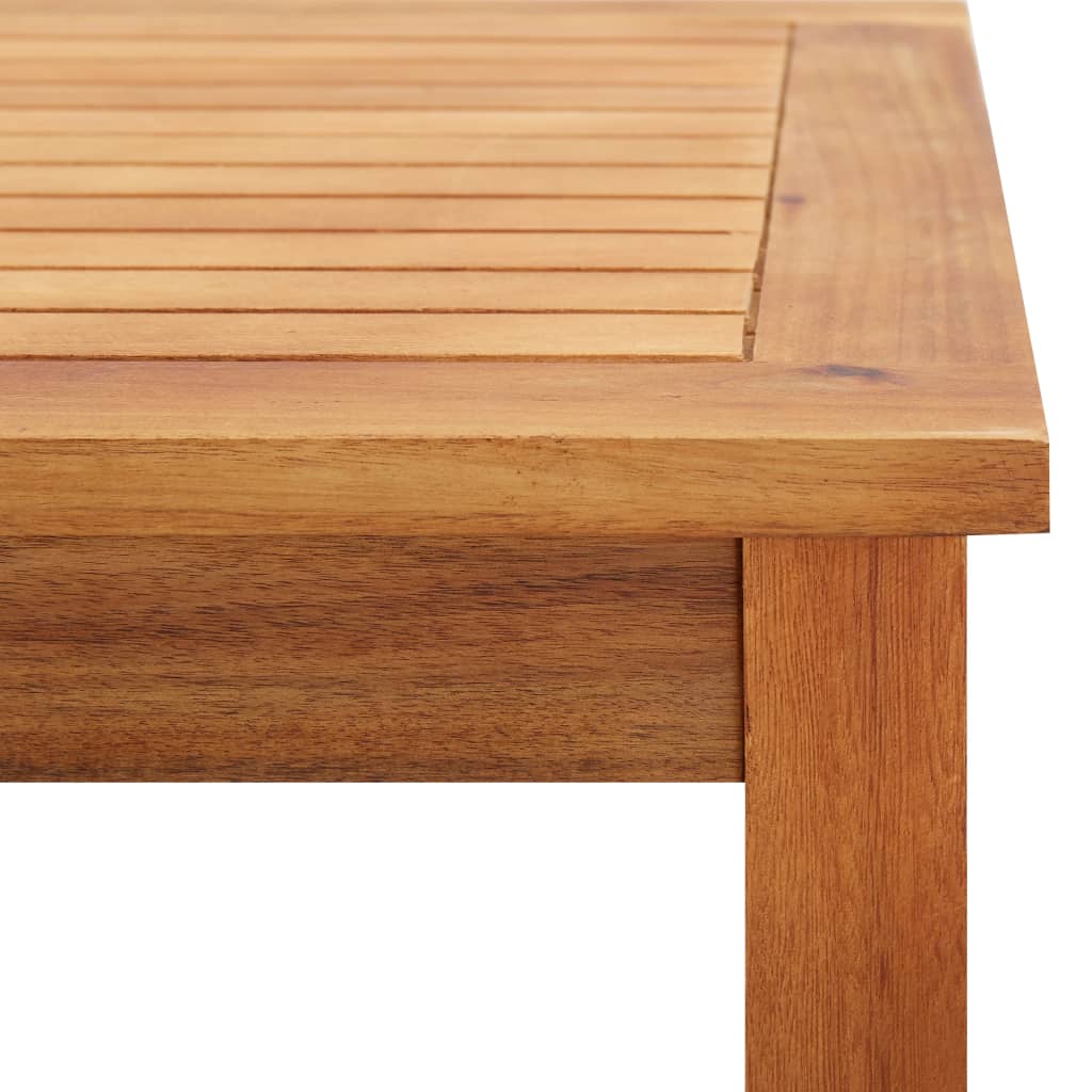 Garden Coffee Table Solid Acacia Wood