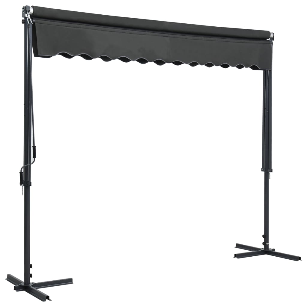 Free Standing Awning Anthracite S