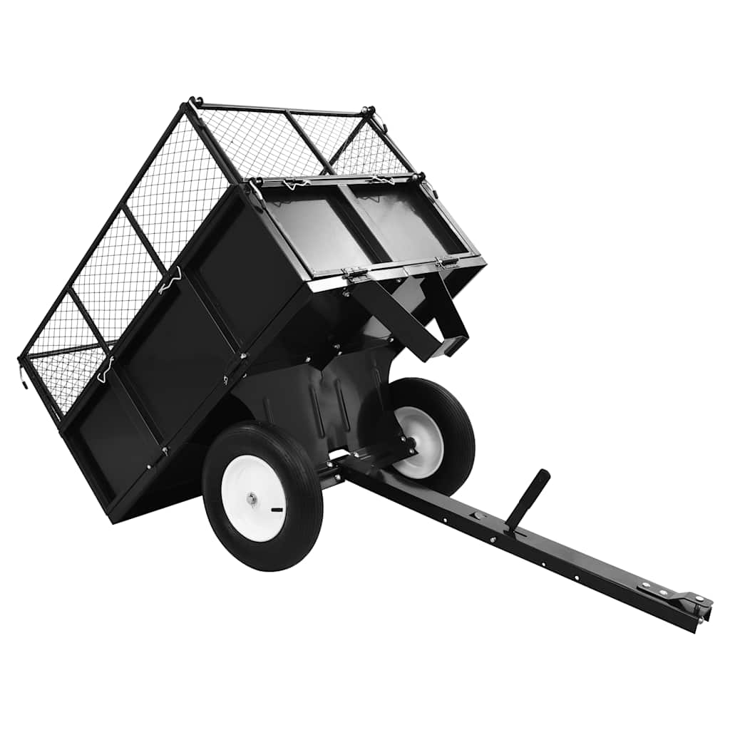 Tipping Trailer for Lawn Tractor 300 kg Load