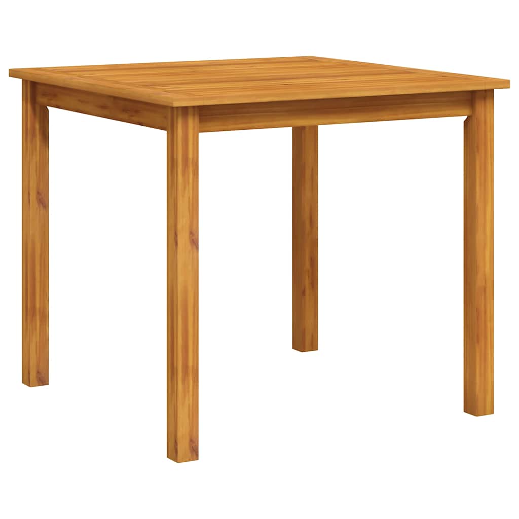Acacia Wood Garden Table 85x85cm Outdoor | Simpledeals