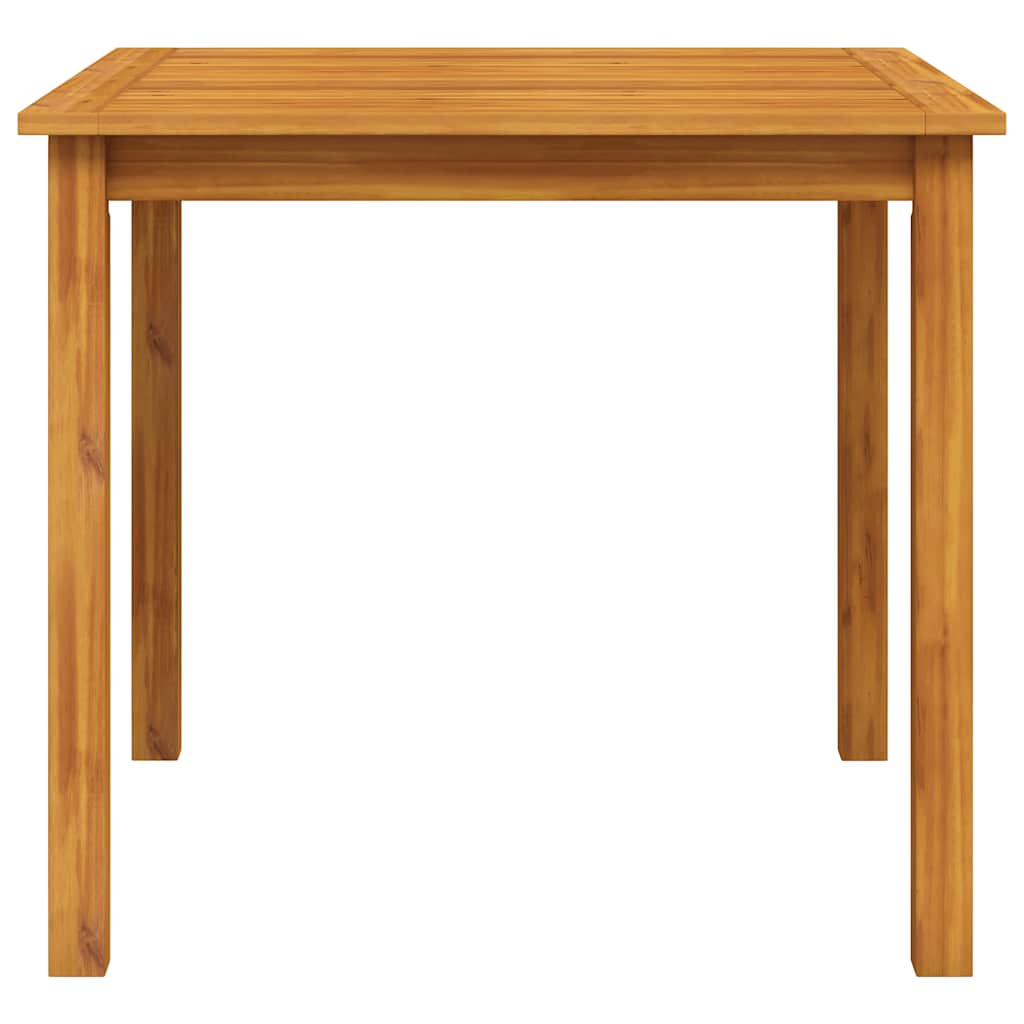 Acacia Wood Garden Table 85x85cm Outdoor | Simpledeals