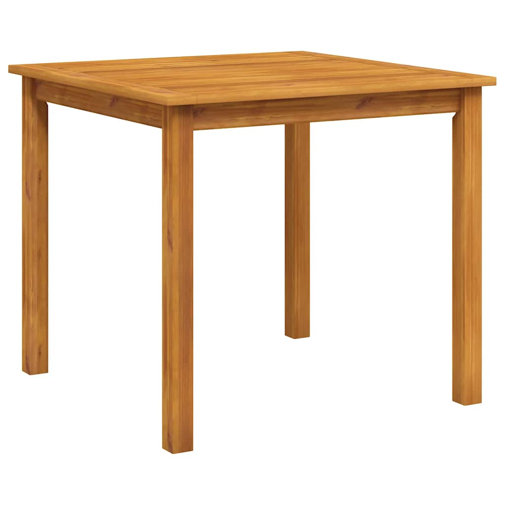 Acacia Wood Garden Table 85x85cm Outdoor | Simpledeals