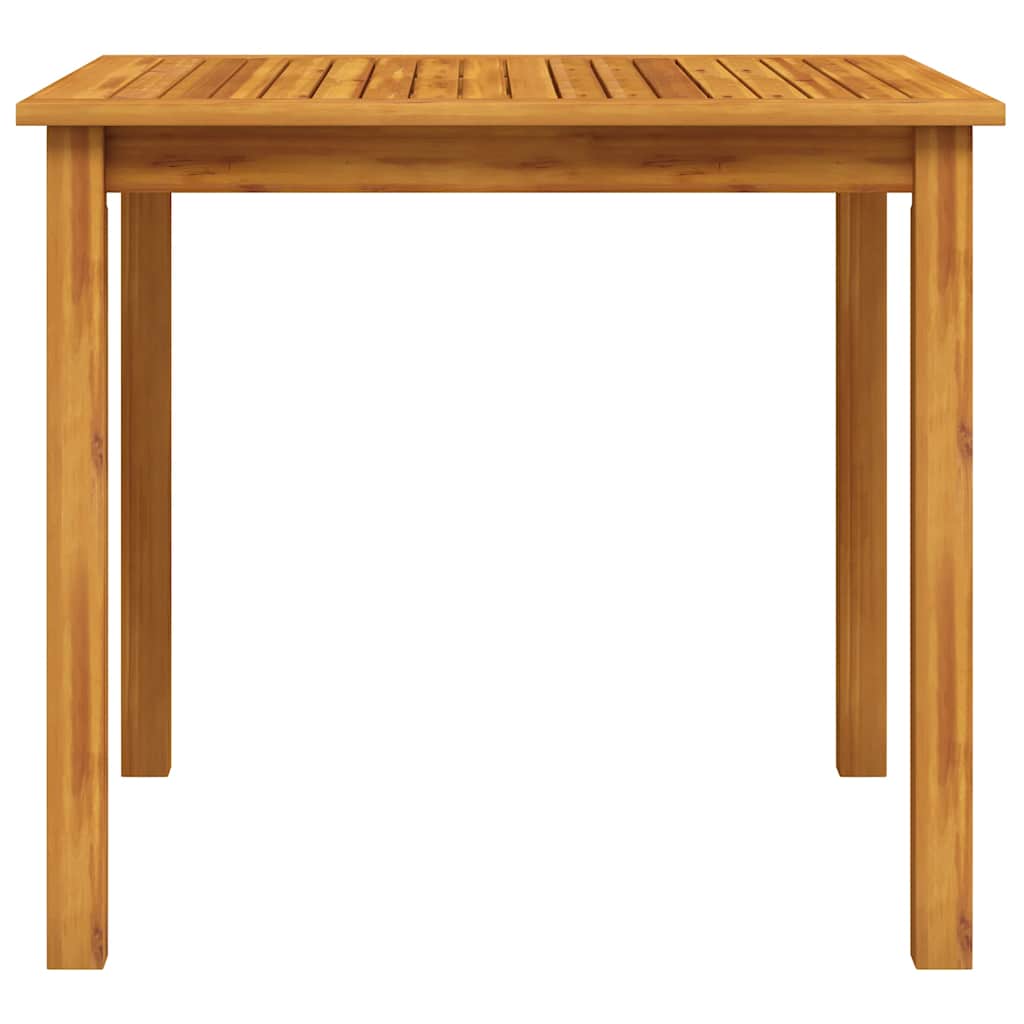 Acacia Wood Garden Table 85x85cm Outdoor | Simpledeals