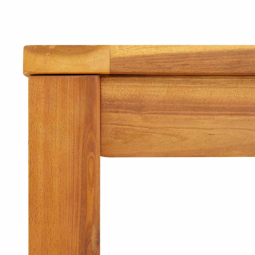 Acacia Wood Garden Table 85x85cm Outdoor | Simpledeals