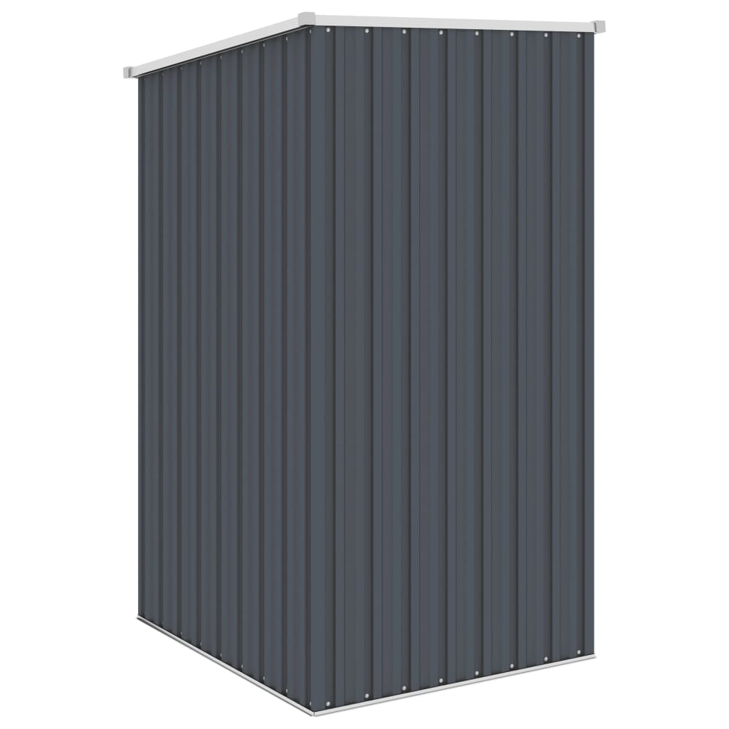 Garden Shed Anthracite Galvanised Steel