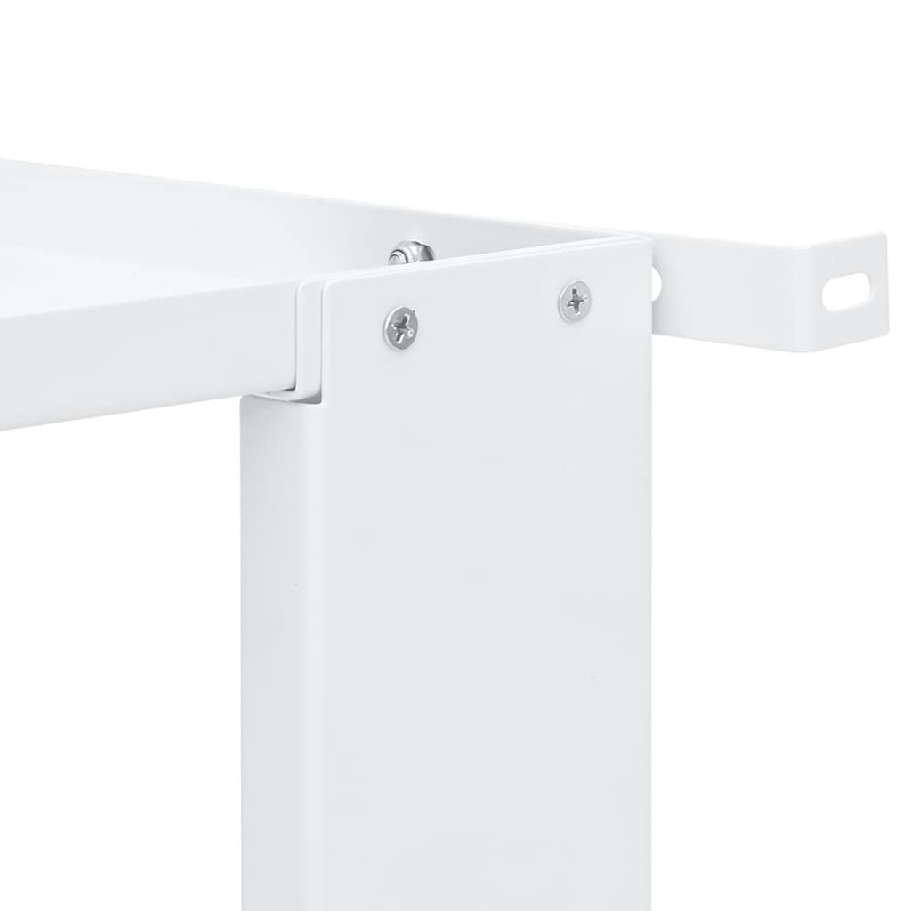 Double Washing and Drying Machine stand with Drawers White | Double