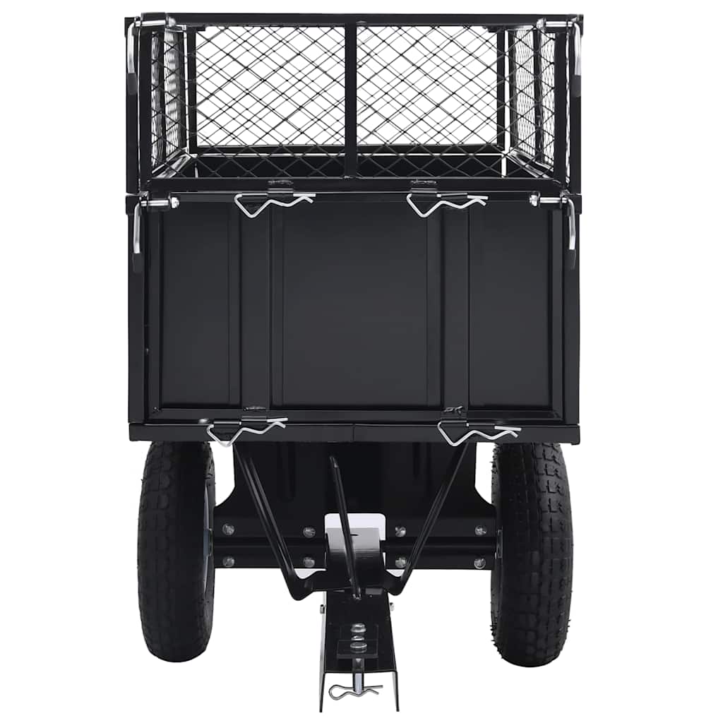Lawn Mower Tipping Trailer 150kg Steel | Simpledeals