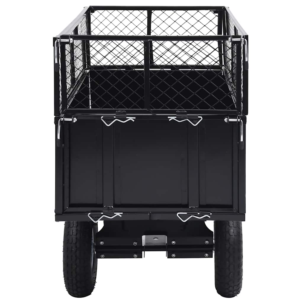 Lawn Mower Tipping Trailer 150kg Steel | Simpledeals