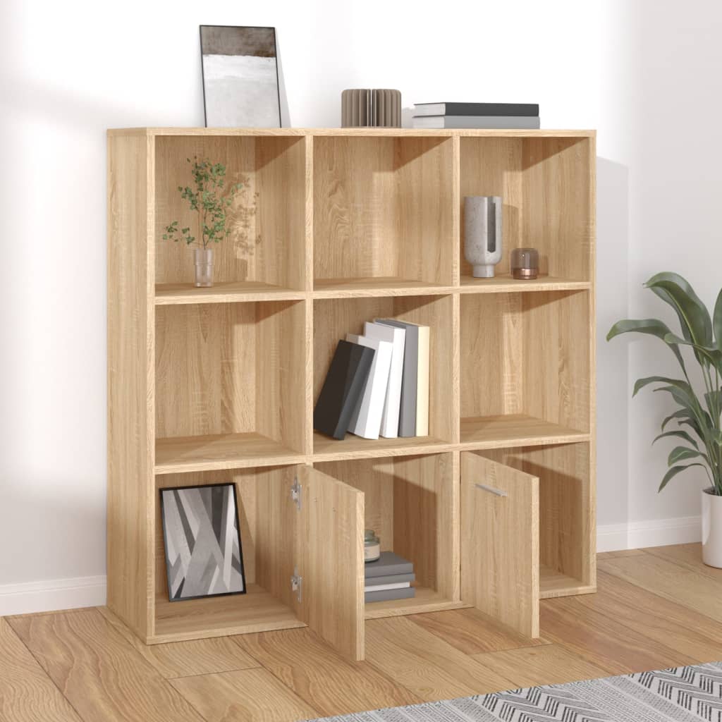 Book Cabinet Sonoma Oak Chipboard