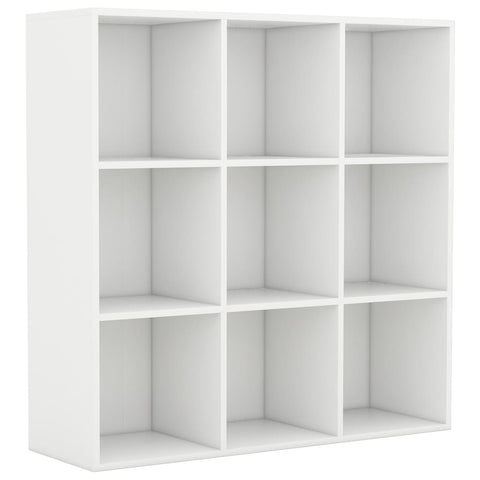 Book Cabinet White Chipboard