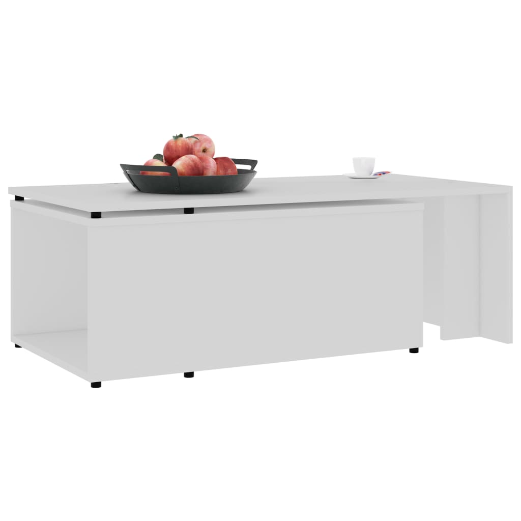Coffee Table White 1 Chipboard