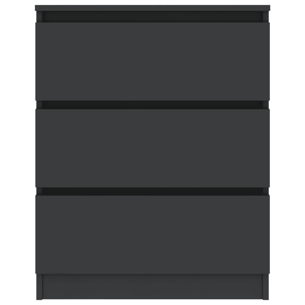Sideboard Grey 60x35x76 cm Chipboard