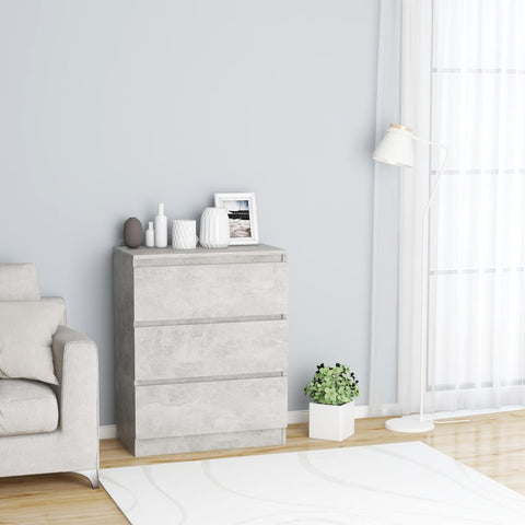 Sideboard Concrete Grey Chipboard