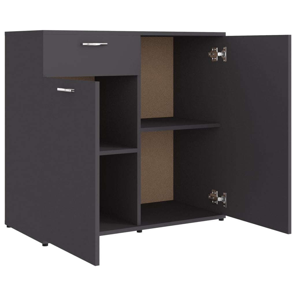 1 Sideboard Grey Chipboard