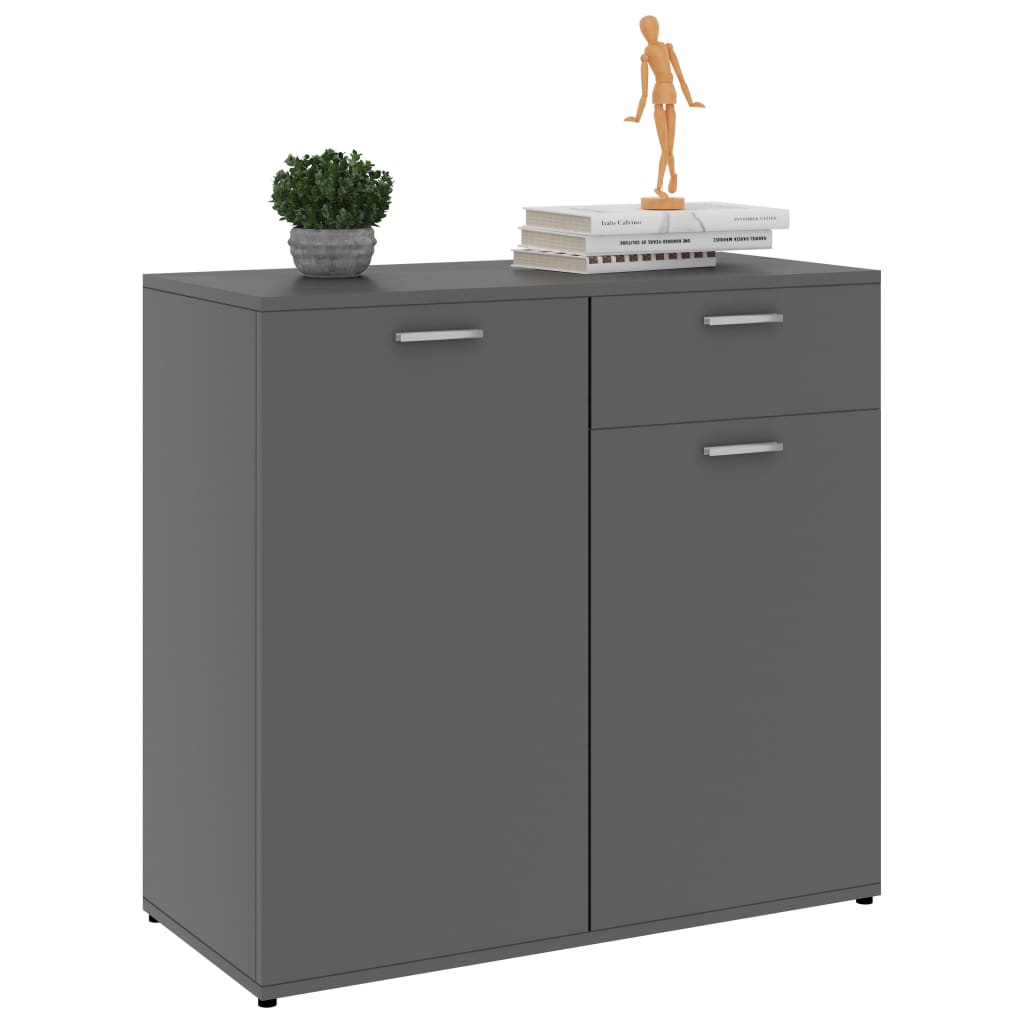 Sideboard Grey 1 cm Chipboard
