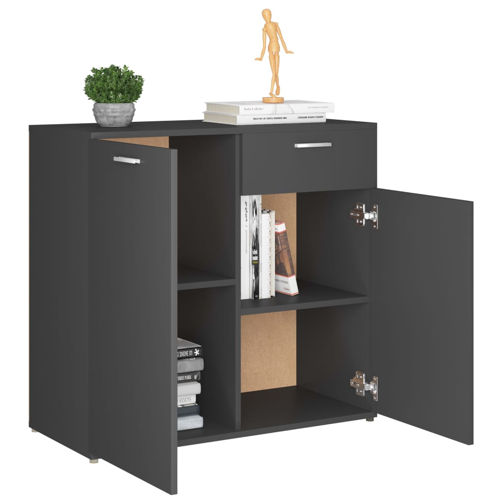 Sideboard Grey 1 cm Chipboard
