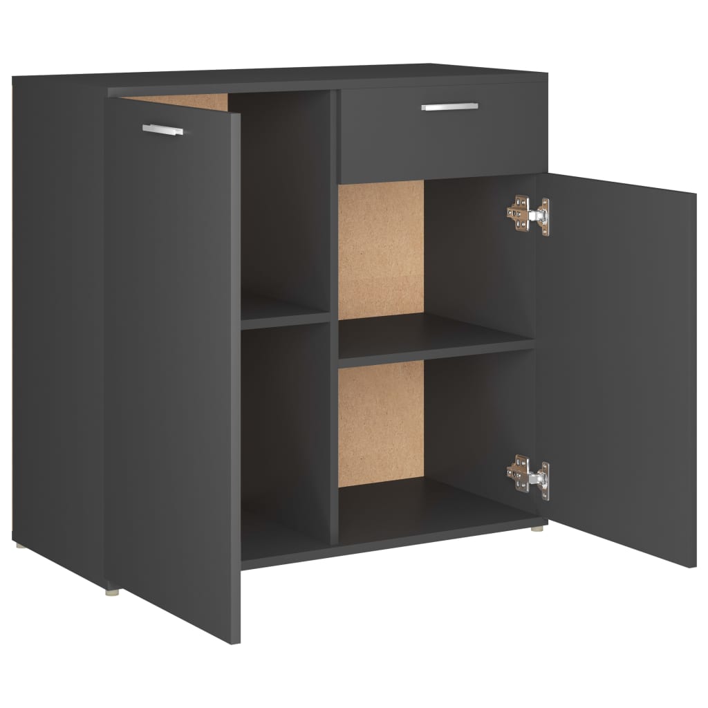 Sideboard Grey 1 cm Chipboard