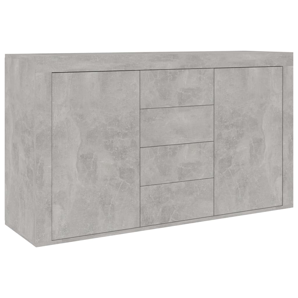 Sideboard Concrete Grey Chipboard