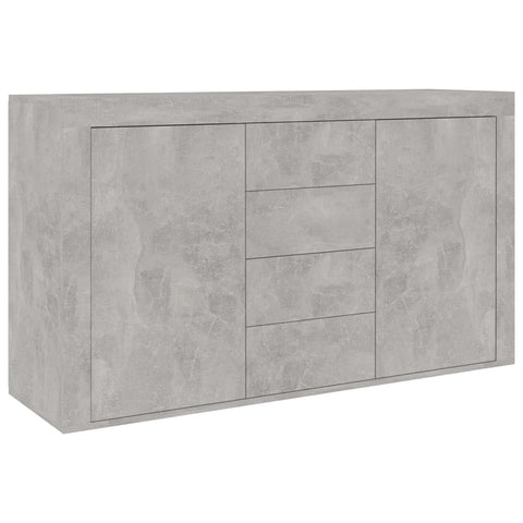 Sideboard Concrete Grey Chipboard
