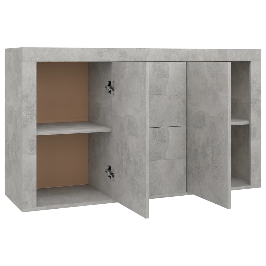 Sideboard Concrete Grey Chipboard