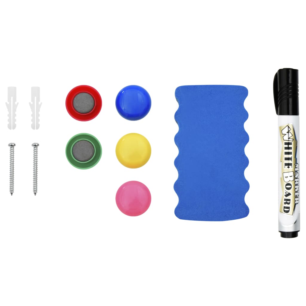 Magnetic Whiteboard Steel 70x50cm | Simpledeals