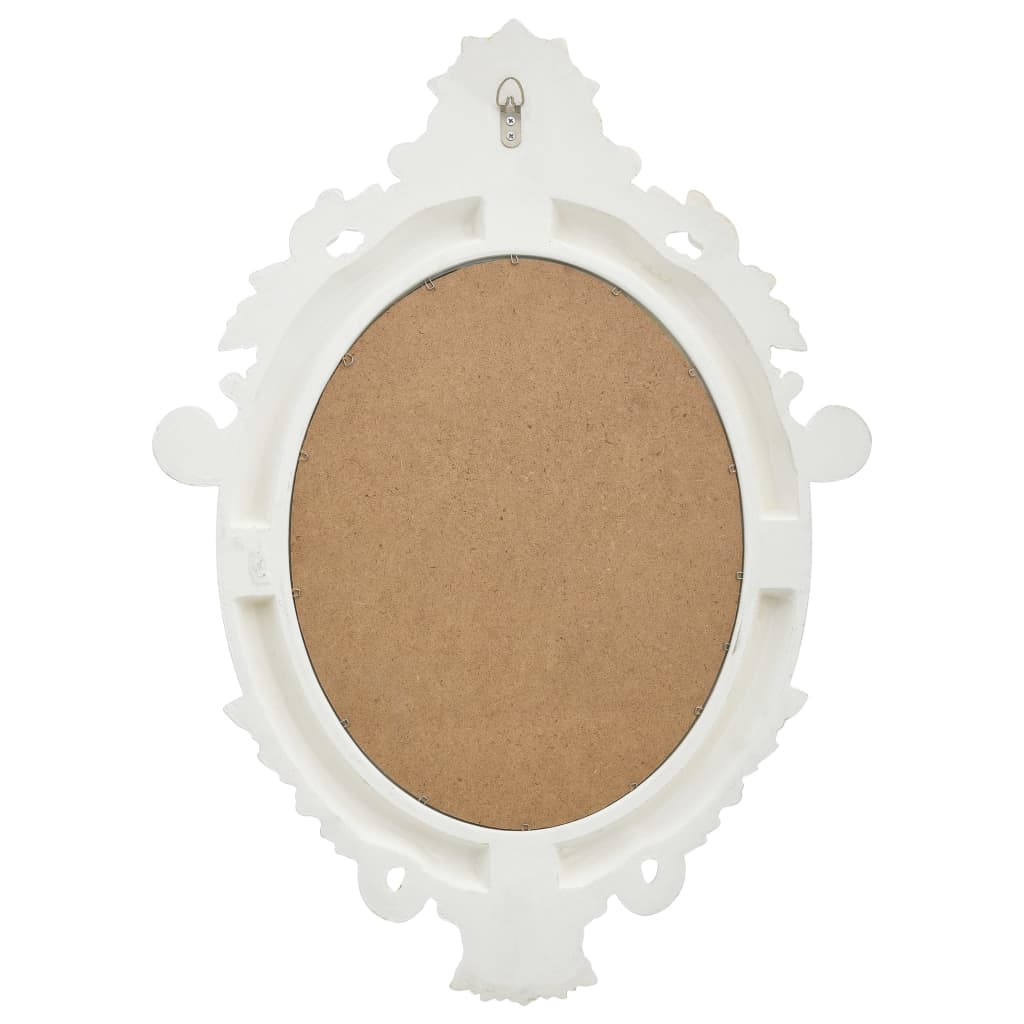 Wall Mirror Castle Style White