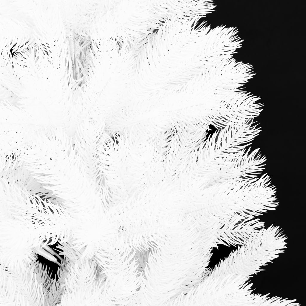 Artificial Christmas Tree Lifelike Needles White 150 cm