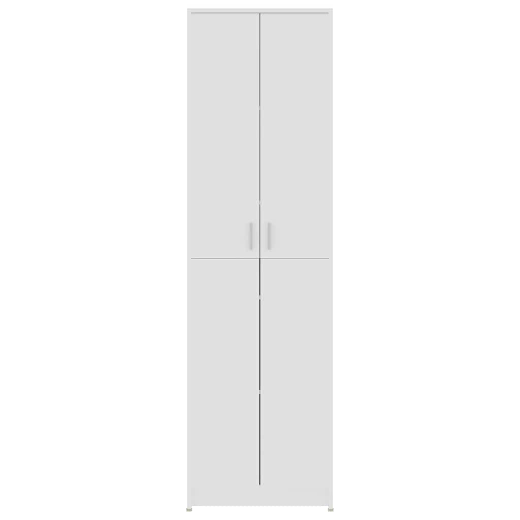 Hallway Wardrobe White Engineered Wood