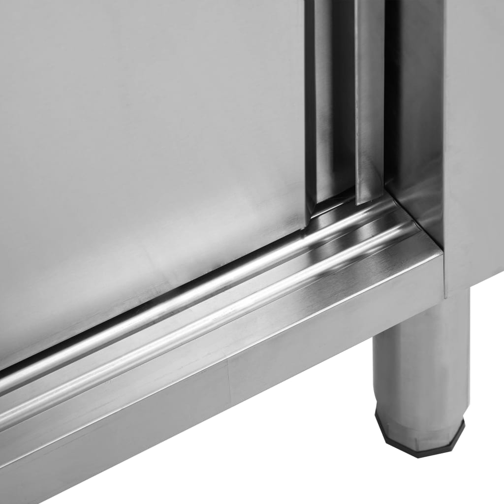 Stainless Steel Commercial Work Tables 2pc | Simpledeals