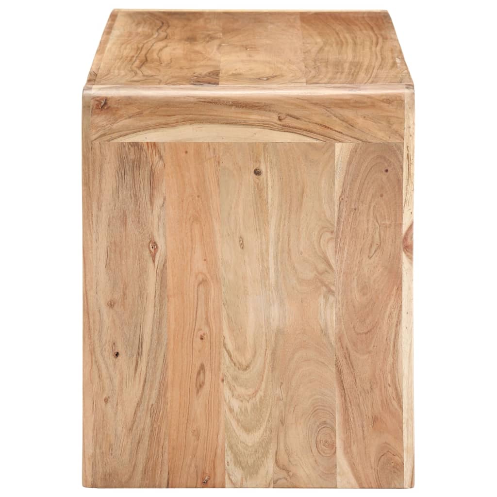 Acacia Wood Bench Seat 110cm Solid Timber | Simpledeals