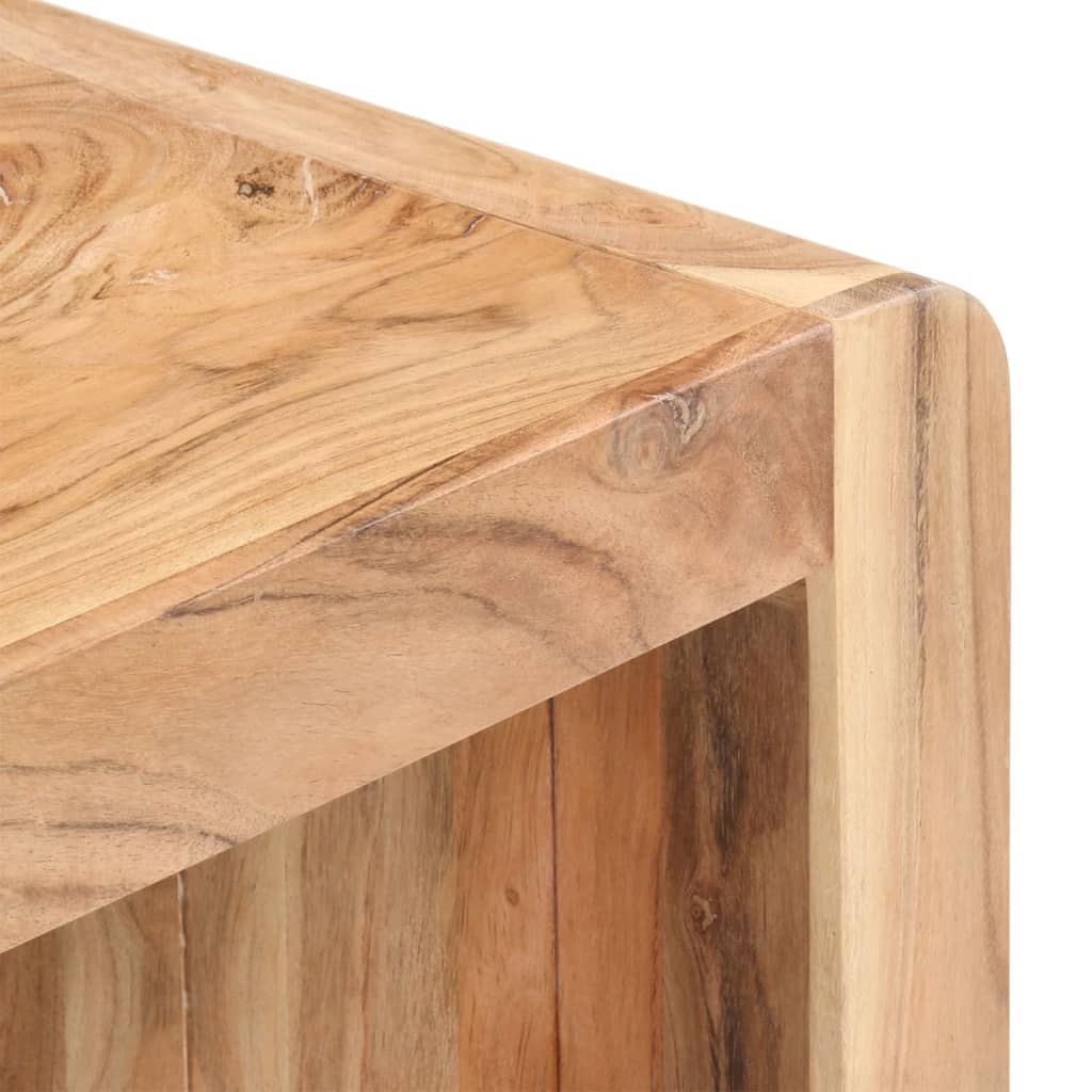 Acacia Wood Bench Seat 110cm Solid Timber | Simpledeals