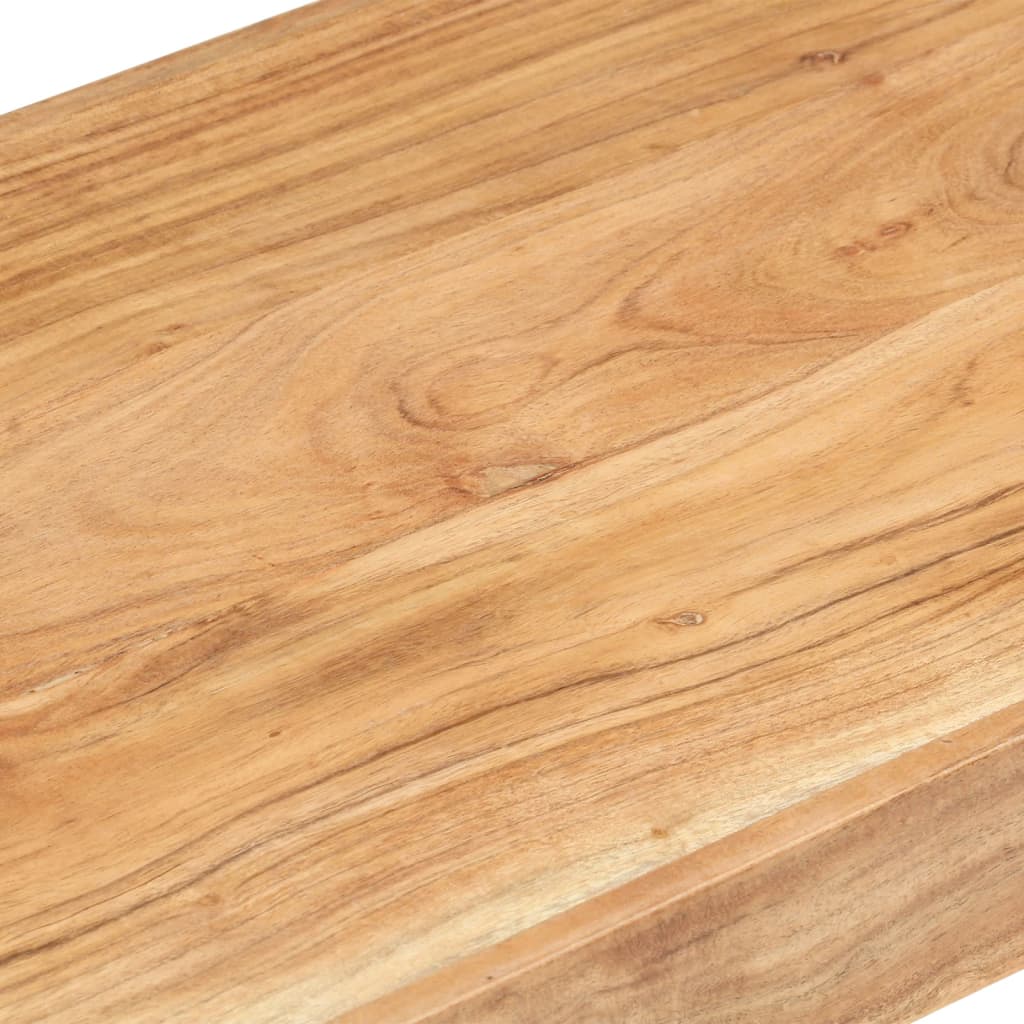 Acacia Wood Bench Seat 110cm Solid Timber | Simpledeals