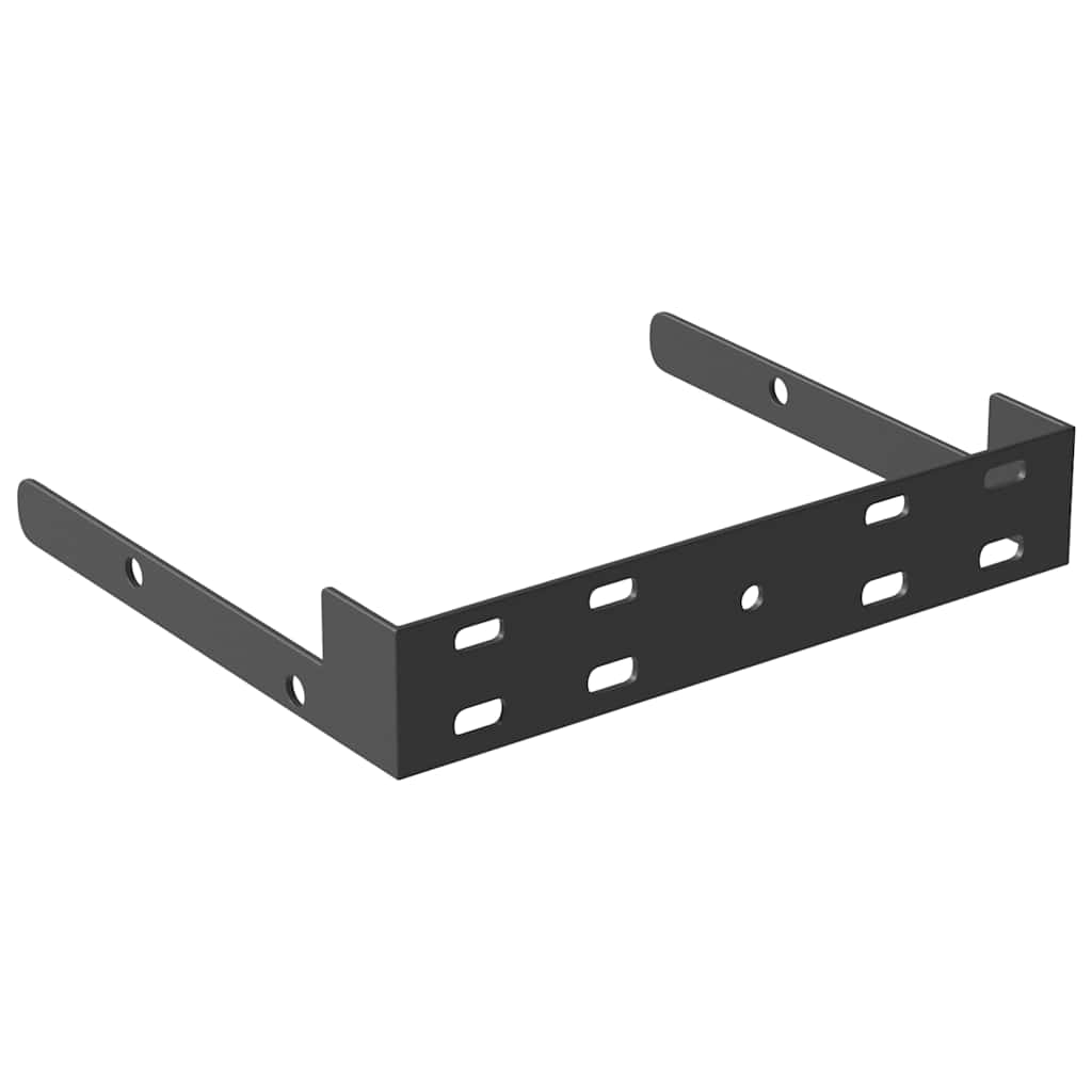 Floating Wall Shelves Set 2 White MDF | Simpledeals