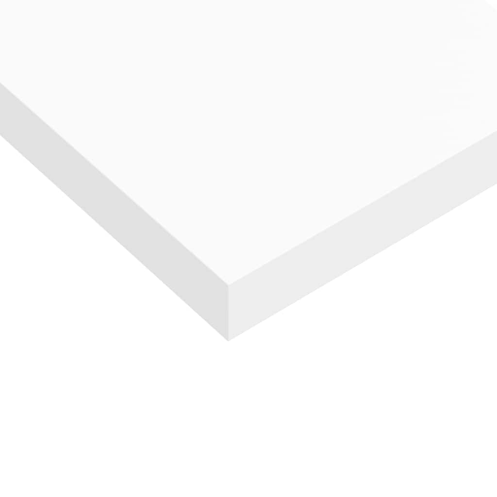 Floating Wall Shelf White 50cm MDF | Simpledeals
