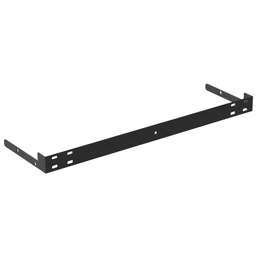 Floating Wall Shelves 2 Pack White MDF 50cm | Simpledeals
