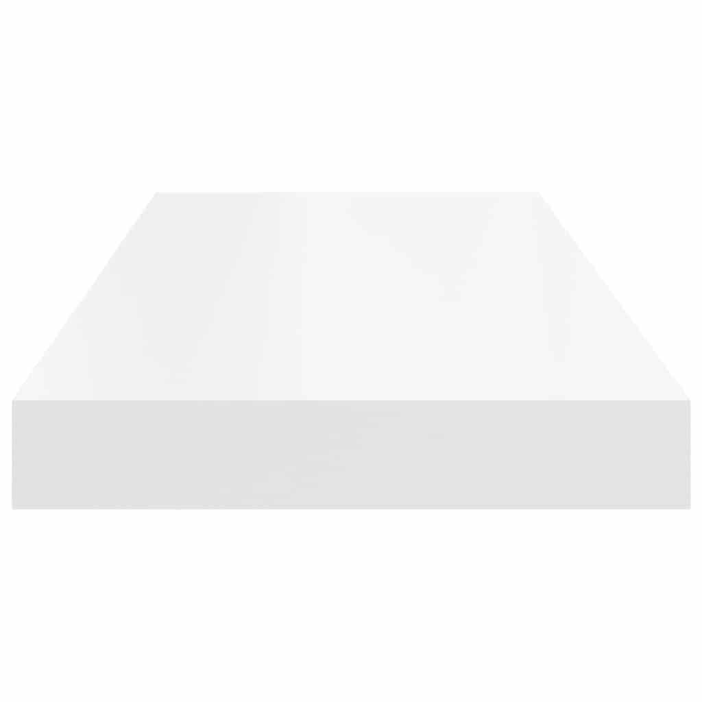 Floating Wall Shelf White 60cm MDF | Simpledeals