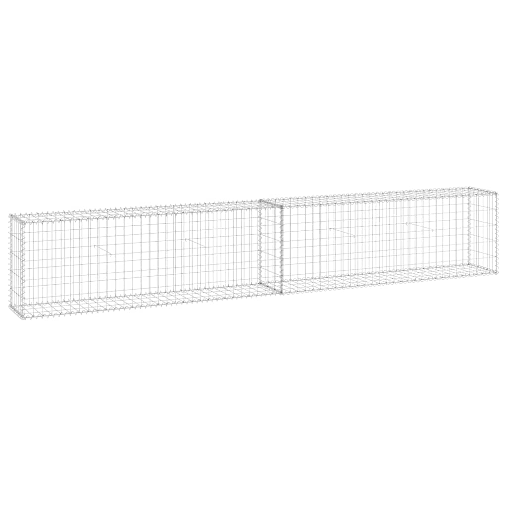 Gabion Wall Galvanised Steel 300x30x50cm | Simpledeals