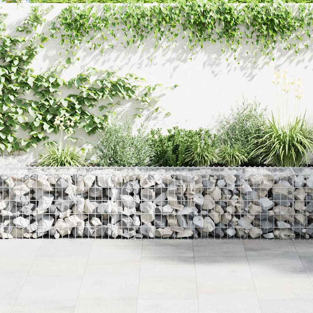 Gabion Wall Galvanised Steel 300x30x50cm | Simpledeals